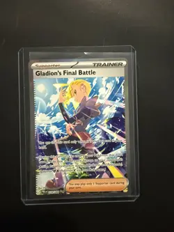 Pokemon TCG: Gladion's Final Battle 118/084 Pitch Black SIR Near Mint or Better - Image 3