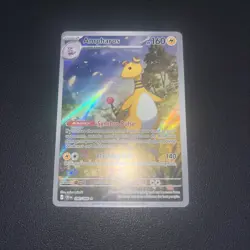 Pokemon TCG Chaos Rising Ampharos 090/086 Illustration Rare - Image 1