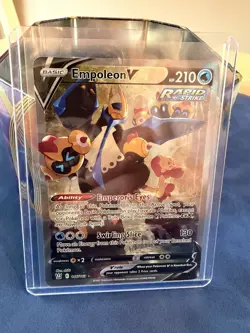 Pokemon TCG Empoleon V Alternate Full Art 146/163 Battle Styles Ultra Rare Holo - Image 1