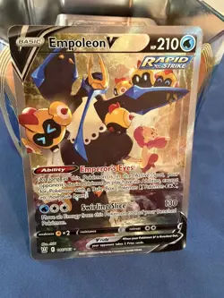Pokemon TCG Empoleon V Alternate Full Art 146/163 Battle Styles Ultra Rare Holo - Image 3