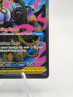 Pokemon TCG Pitch Black - Mega Chandelure EX 99/84 Full Art Ultra Rare - Image 4