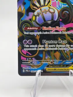 Pokemon TCG Pitch Black - Mega Chandelure EX 99/84 Full Art Ultra Rare - Image 5