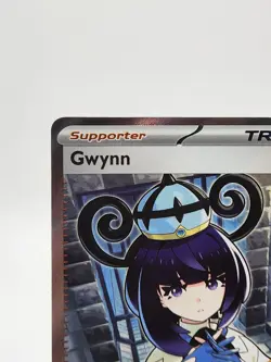 Pokemon TCG Pitch Black Gwynn 109/084 Full Art Ultra Rare Trainer - Image 2