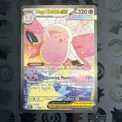 Pokemon TCG Mega Clefable ex 119/088 Special Illustration Rare SIR Perfect Order - Image 1