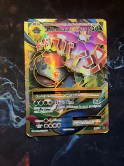 M Venusaur EX Full (Ultra Rare) Evolutions 100/108 Pokemon TCG - Image 1