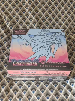 POKEMON CENTER Chaos Rising Elite Trainer Box ETB - BRAND NEW & SEALED ✅ - Image 1