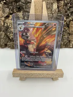 Blaziken 192/182 (IR) Illustration Rare Full Art Holo Pokemon Destined Rivals - Image 1