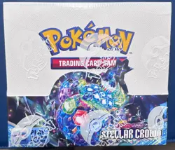 Stellar Crown Booster Box 2024 Pokemon TCG: Scarlet & Violet Sv07 Sealed - Image 1