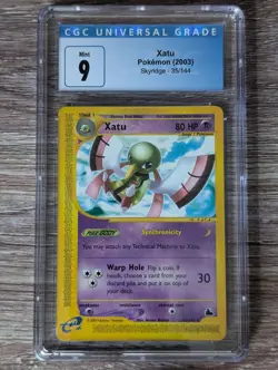 2003 Pokemon Skyridge Xatu #35 CGC Mint 9 - Image 1