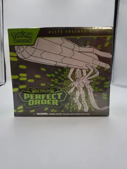 POKEMON TCG: Mega Evolution—Perfect Order Elite Trainer Box, Sealed Box is Worn - Image 2