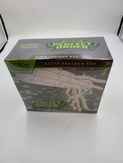POKEMON TCG: Mega Evolution—Perfect Order Elite Trainer Box, Sealed Box is Worn - Image 4