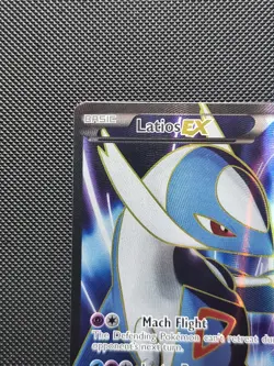 Pokemon Latios EX 113/116 Plasma Freeze Ultra Rare Full Art Holo Eng 2013 MP - Image 3
