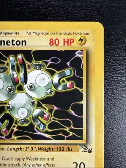 FREE SHIPPING Magnetron 1st Edition No. 26 Pokemon Fossil Non Holo - Image 3