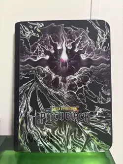 Pitch Black Master Set Pokemon Binder VaultX UV Painted - Image 1