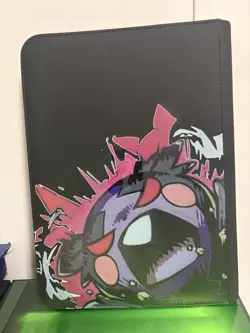 Pitch Black Master Set Pokemon Binder VaultX UV Painted - Image 2