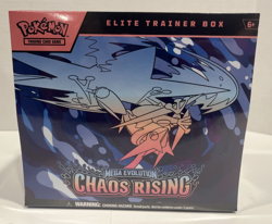 Pokemon TCG Mega Evolution Chaos Rising Elite Trainer Box SEALED - Image 1