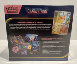 Pokemon TCG Mega Evolution Chaos Rising Elite Trainer Box SEALED - Image 3