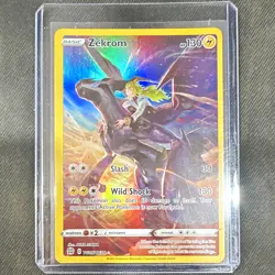 Pokemon TCG Zekrom TG05/TG30 Brilliant Stars TG Ultra Rare Holo Full Art 2022 - Image 1