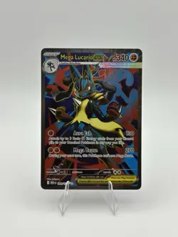 Mega Lucario ex 160/132 Pokemon TCG ME01: Mega Evolution NM - Image 1