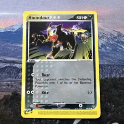 Pokemon EX Dragon Houndour 59/97 Non-Holo Pack Fresh - Image 1