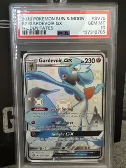 Pokemon PSA 10 Gardevoir GX SV75/SV94 Sun & Moon Hidden Fates Shiny Vault Mint - Image 2