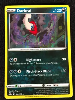 Pokemon Darkrai 120/196 Holo (NM) - Image 1