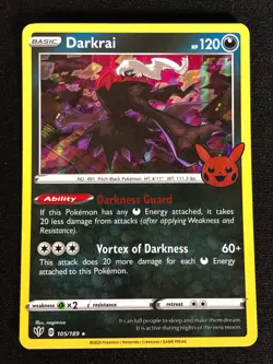Pokemon Darkrai 105/189 Holo (NM) - Image 1