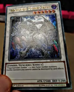 Yu-Gi-Oh! Ultimate Rare Style Archfiend Zombie-Skull - Image 1