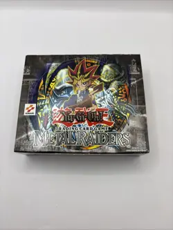 Yu-Gi-Oh! YUGIOH 1st EDITION METAL RAIDERS EMPTY DISPLAY BOX - Image 3