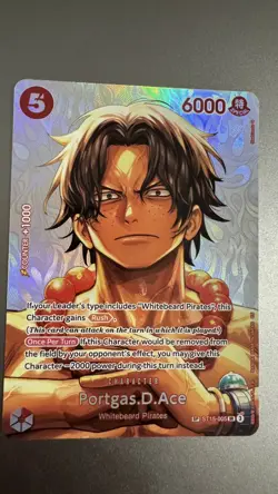 One Piece OP16 Portgas D Ace (SP) - ST15-005 - The Time Of The Battle - English - Image 2