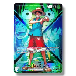 Monkey.D.Luffy (022) (Alternate Art) OP16-022 The Time of Battle Foil - Image 1