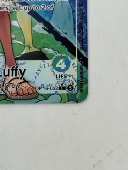 Monkey.D.Luffy 022 Alternate Art Foil OP16 022 The Time of Battle One Piece - Image 3