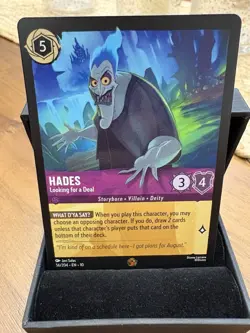 Hades - Looking for a Deal - Whispers in the Well 56/204 Disney Lorcana NM - Image 1