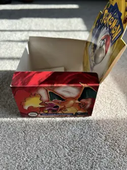 Vintage WOTC Pokemon TCG Empty Base Set Green Wing Booster Box - Image 2