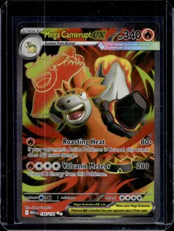 ME01: Mega Evolution #156/132 Mega Camerupt ex - Image 1