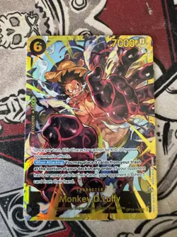 One Piece TCG OP10-118 Monkey D Luffy SEC M/NM - Image 1