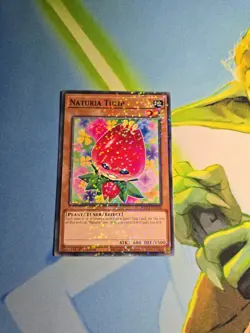 Yugioh Naturia Tulip Duel Terminal Parallel Rare 1st Edition HAC1 EN104 - Image 1
