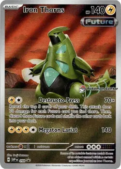 Iron Thorns - 098 (Pokemon Center) 098 Sv: Scarlet & Violet Promo Cards Holo - Image 1