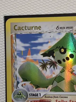 Cacturne 15/100 Delta EX Crystal Guardians Holo Stamped Rare Pokemon Card - Image 3