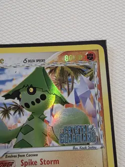 Cacturne 15/100 Delta EX Crystal Guardians Holo Stamped Rare Pokemon Card - Image 4