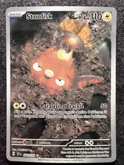 Stunfisk 202/191 Illustration Rare Pokemon Card NM - Image 1