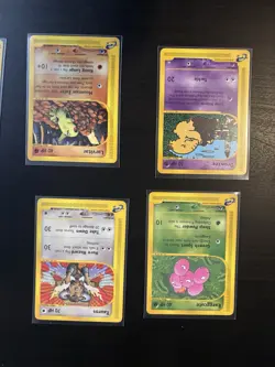 e reader pokemon card lot aquapolis & expedition vintage (19 cards) - Image 2