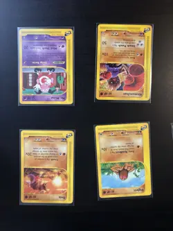 e reader pokemon card lot aquapolis & expedition vintage (19 cards) - Image 4