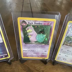 Pokemon TCG Holo/Rev Holo 3 Card Lot Smoochum #67 Dark Slowbro #12 Pidove #11 - Image 3