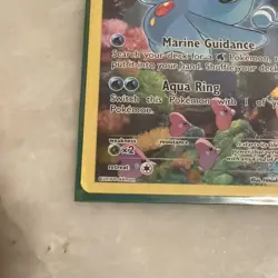 Pokemon TCG Manaphy XY113 Black Star Promo Holo Card LP - Image 4