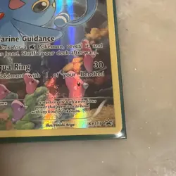 Pokemon TCG Manaphy XY113 Black Star Promo Holo Card LP - Image 5