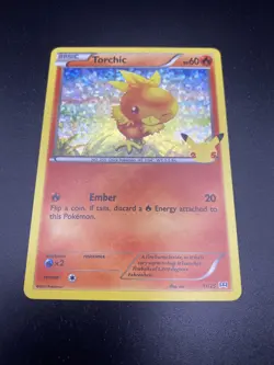 Torchic 11/25 mcdonalds promo pokemon card - Image 2