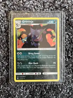 Pokemon Cards Greninja Rare Holo 117/214 Unbroken Bonds LP/NM Cond - Image 1