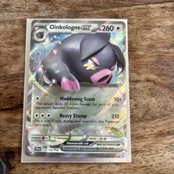 Pokemon - Oinkologne ex - 158/198 - Scarlet & Violet - Half Art Card - Image 1