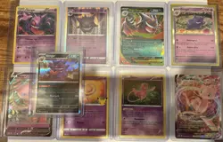 Pokemon TCG Gengar And Mew Lot 9 Cards - Image 1